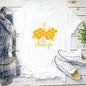 Bee print T-shirt