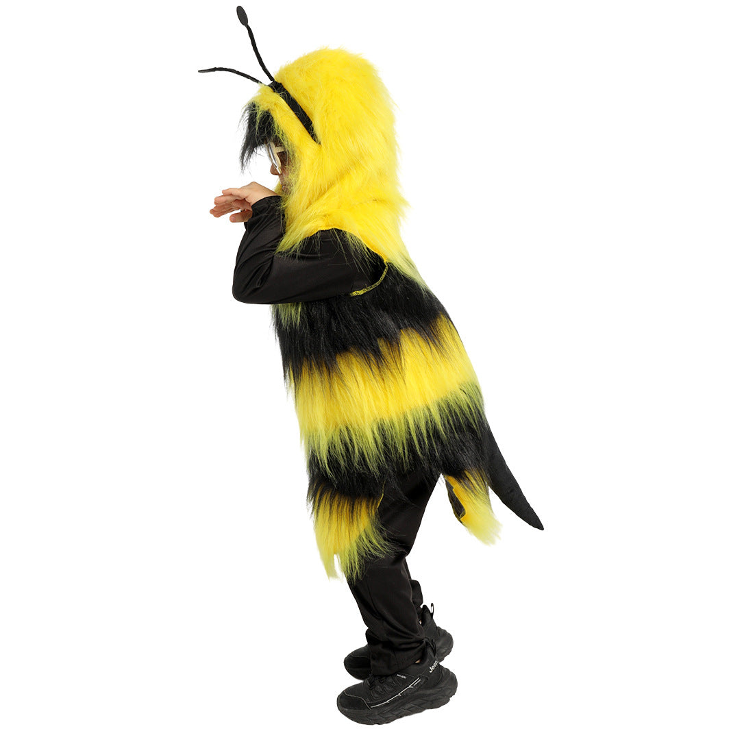 Halloween Children's Performance Costume Animal Bee Role Play Cosplay Outfit Minecraft Stage Costume