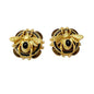 Vintage Bee Studs Earrings Brass Metal for Women Jewelry Europe and America Palace Style INS