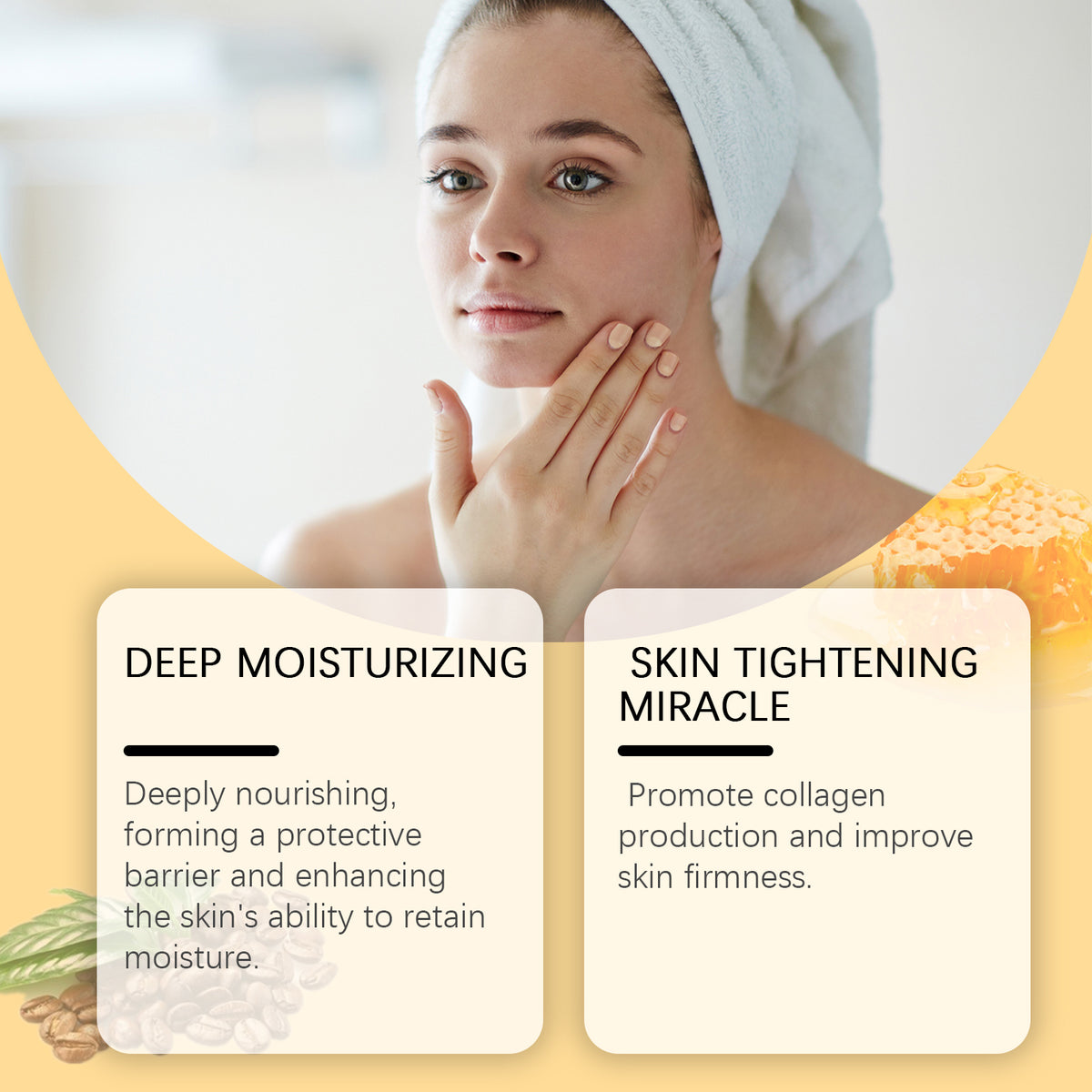 Woodsleep Bee Venom Essence, Moisturizing, Moisturizing, Refreshing And Firming Skin Facial Care Essence