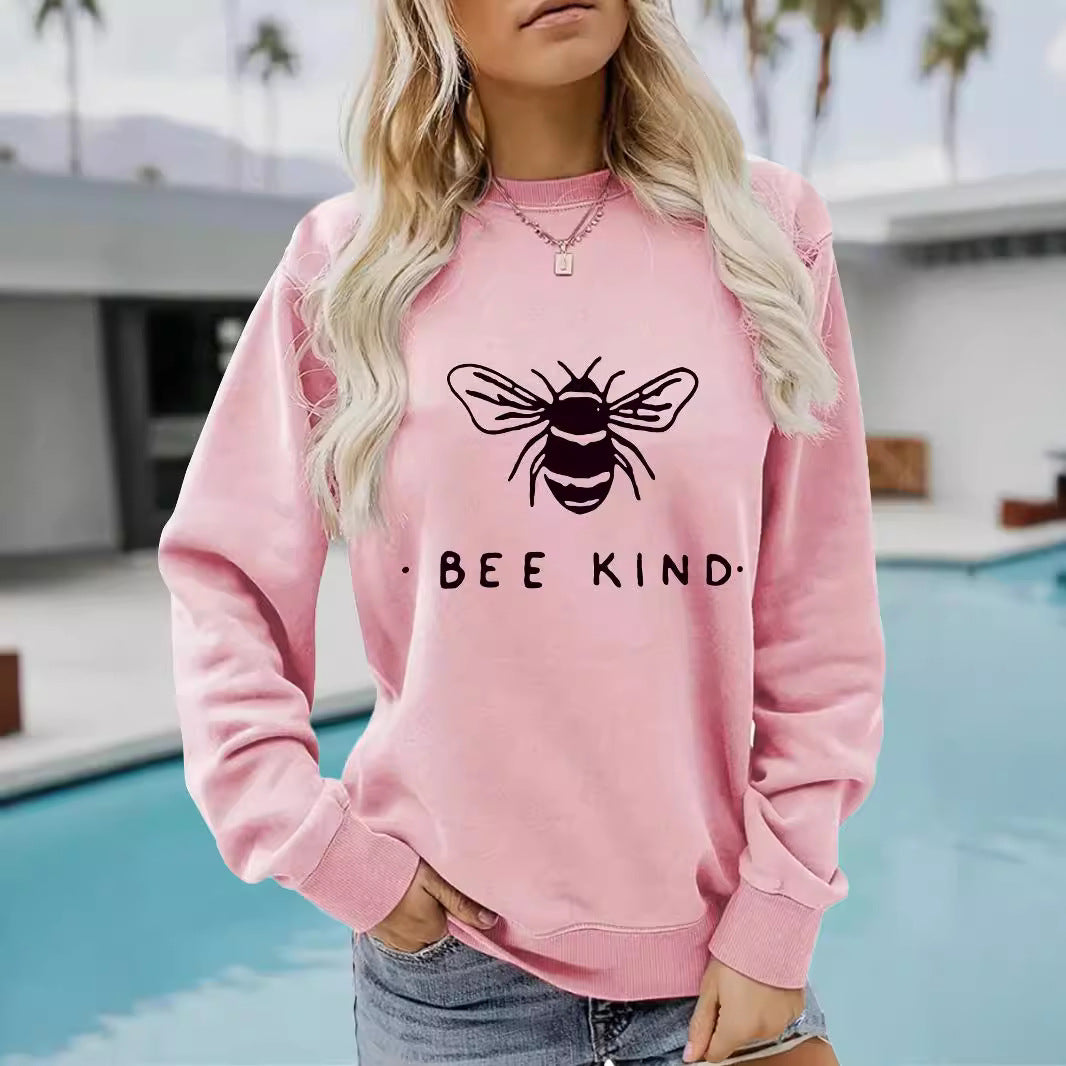 BEE KING Printed Hooded Sweatshirt