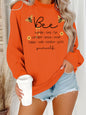 Bee round neck long sleeved hoodie