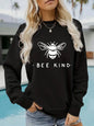 BEE KING Printed Hooded Sweatshirt