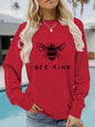 BEE KING Printed Hooded Sweatshirt