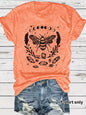 Bee print top women's T-shirt