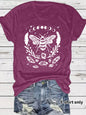Bee print top women's T-shirt