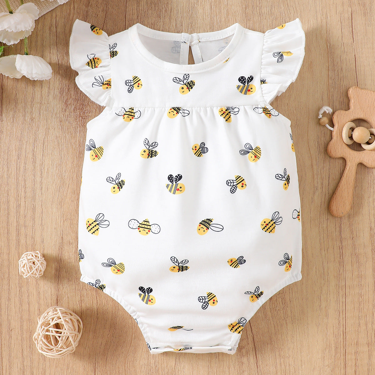 Bee printed jumpsuit