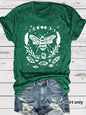 Bee print top women's T-shirt