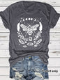 Bee print top women's T-shirt