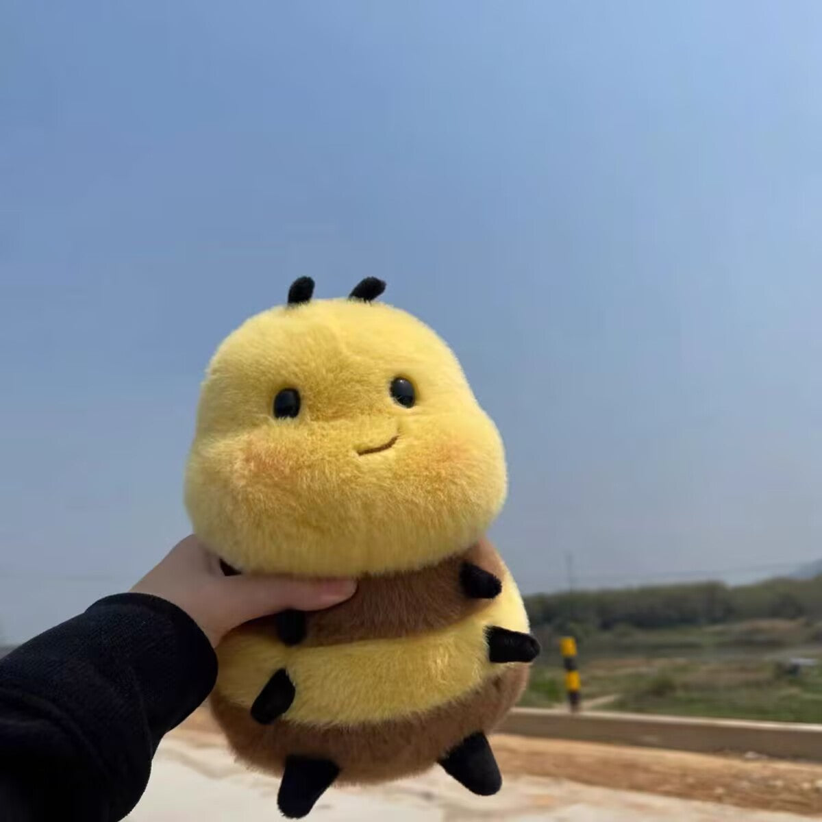 Cute Little Bee Plush Comforter Pendant Toy